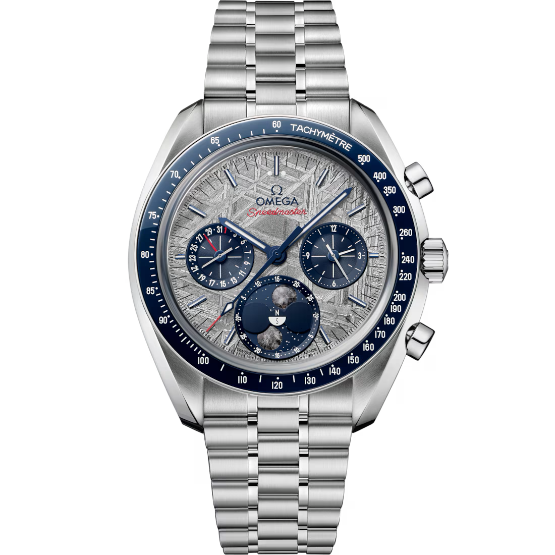 Speedmaster Moonphase Blue