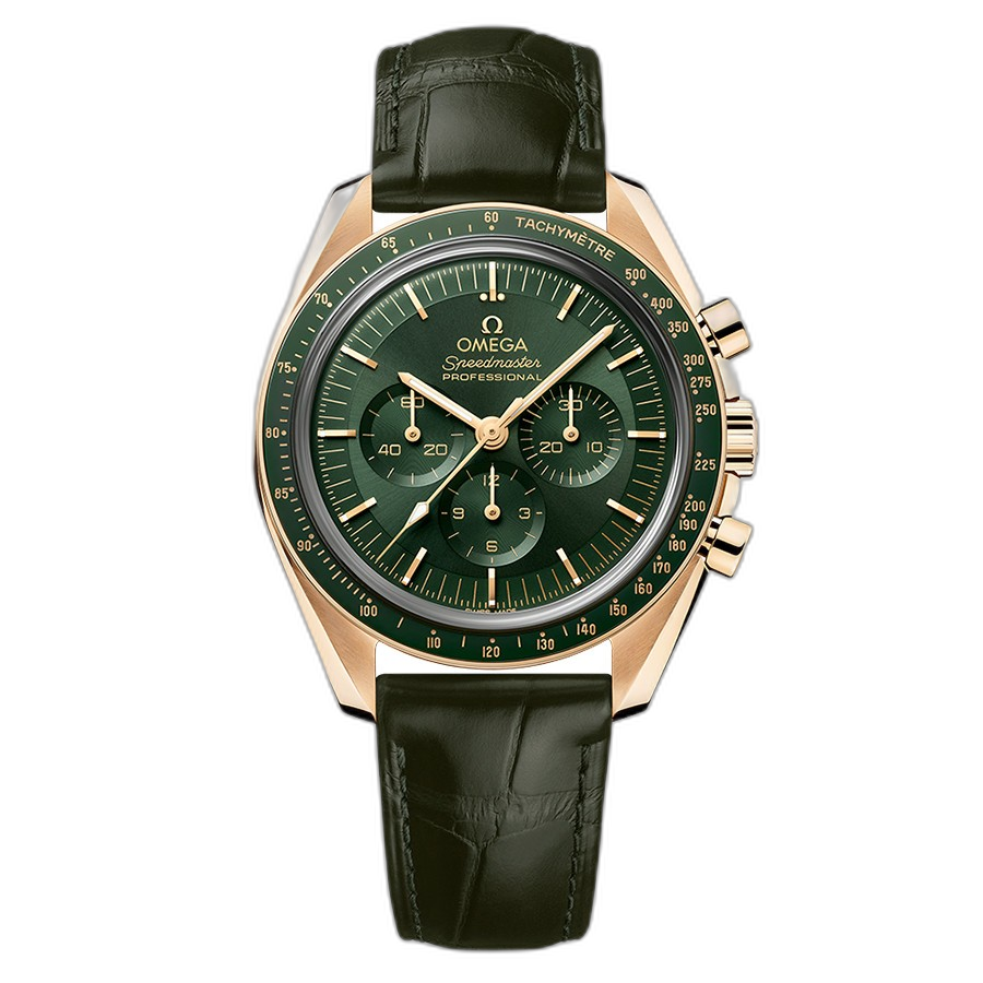 Speedmaster Moonshine Gold Cadran Vert
